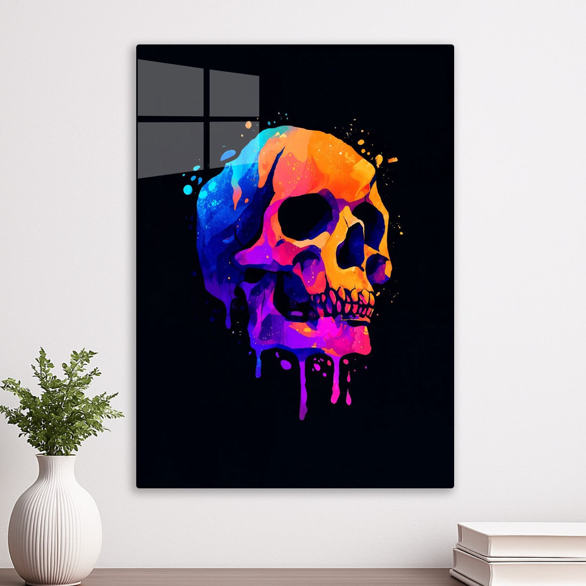 Neon Skull Drip