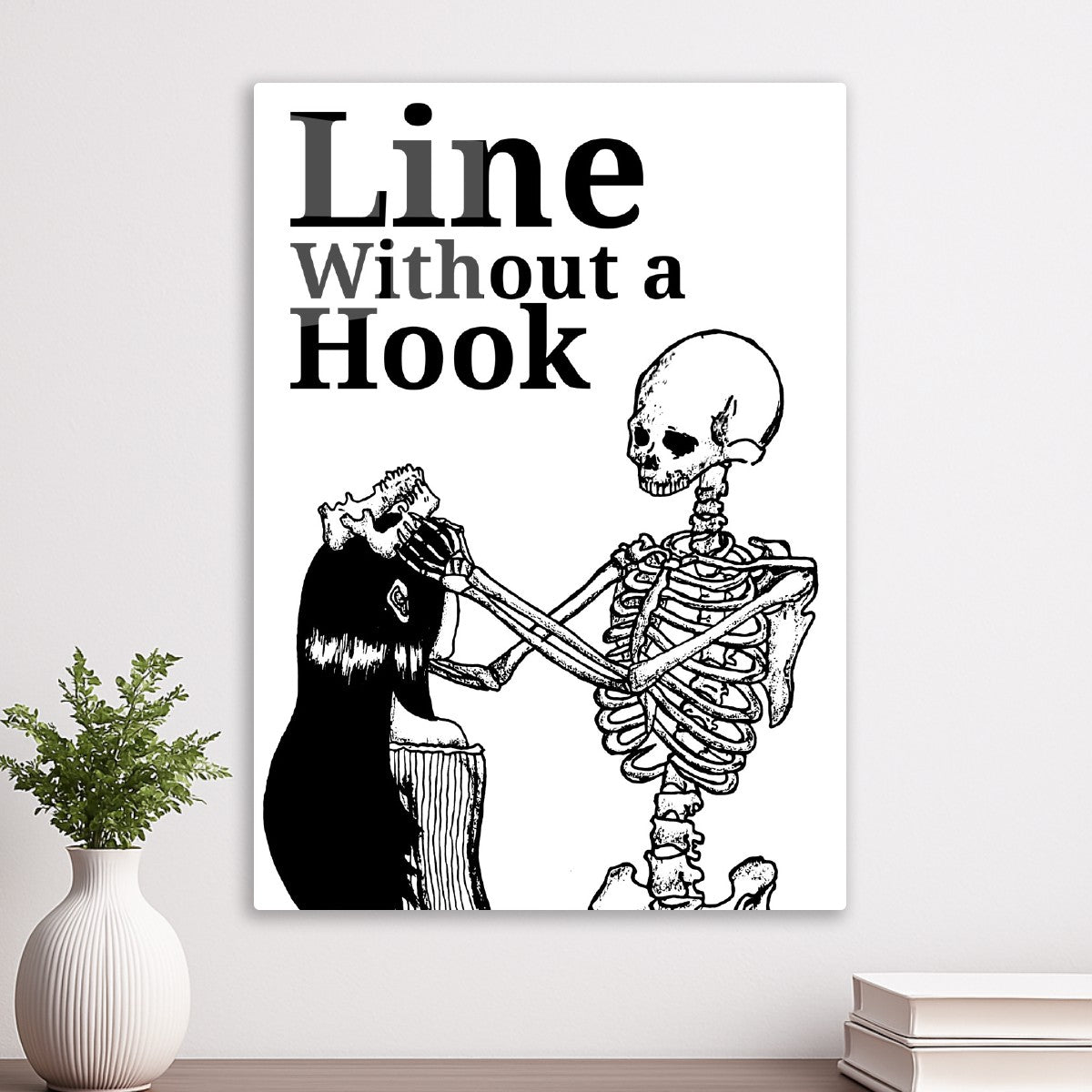 Line without a hook
