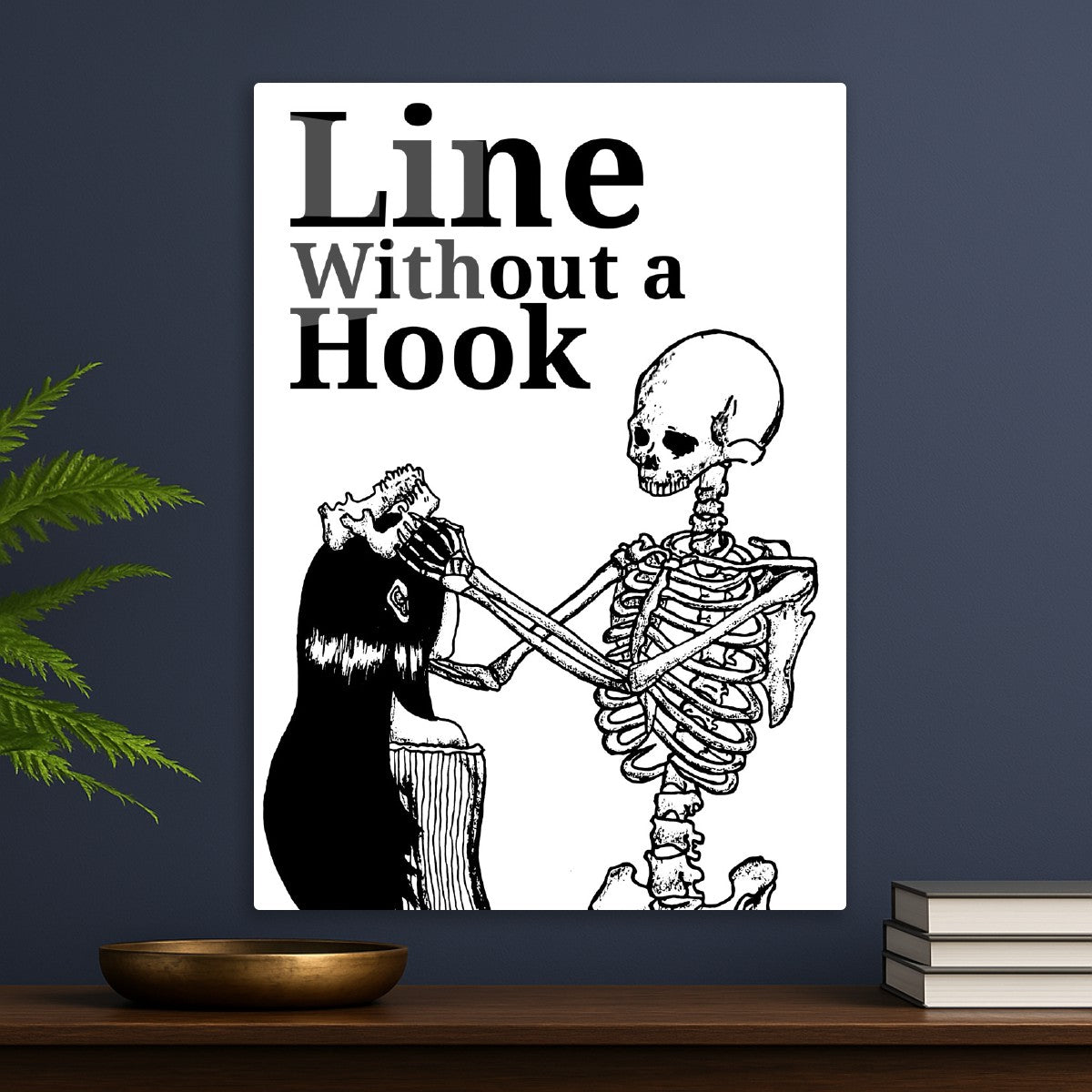 Line without a hook