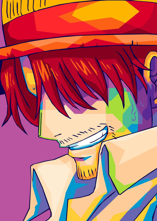 Shanks, One Piece Pop Art