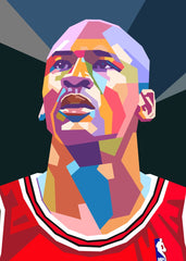 Michael Jordan pop art 