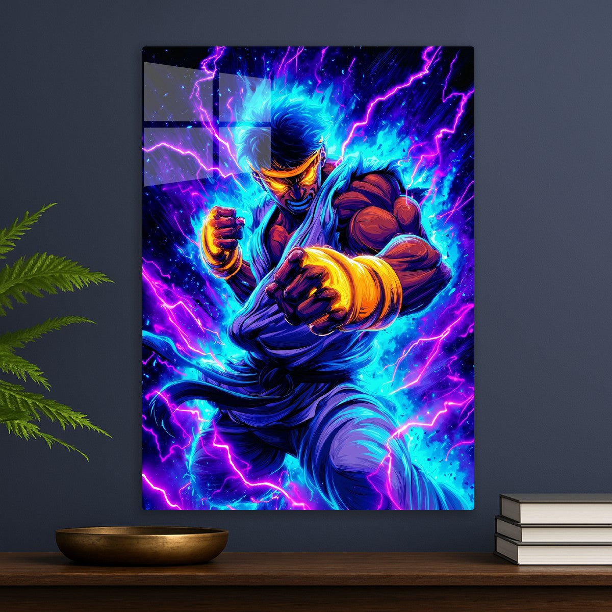 Neon Warrior Unleashed