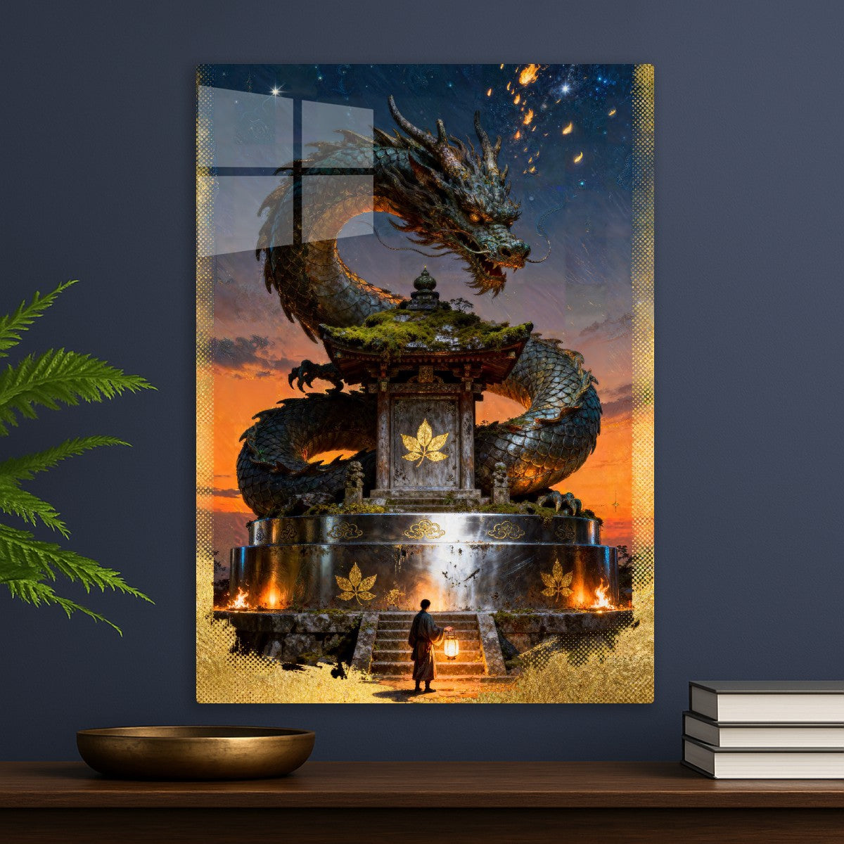 Lantern at the Dragon Shrine