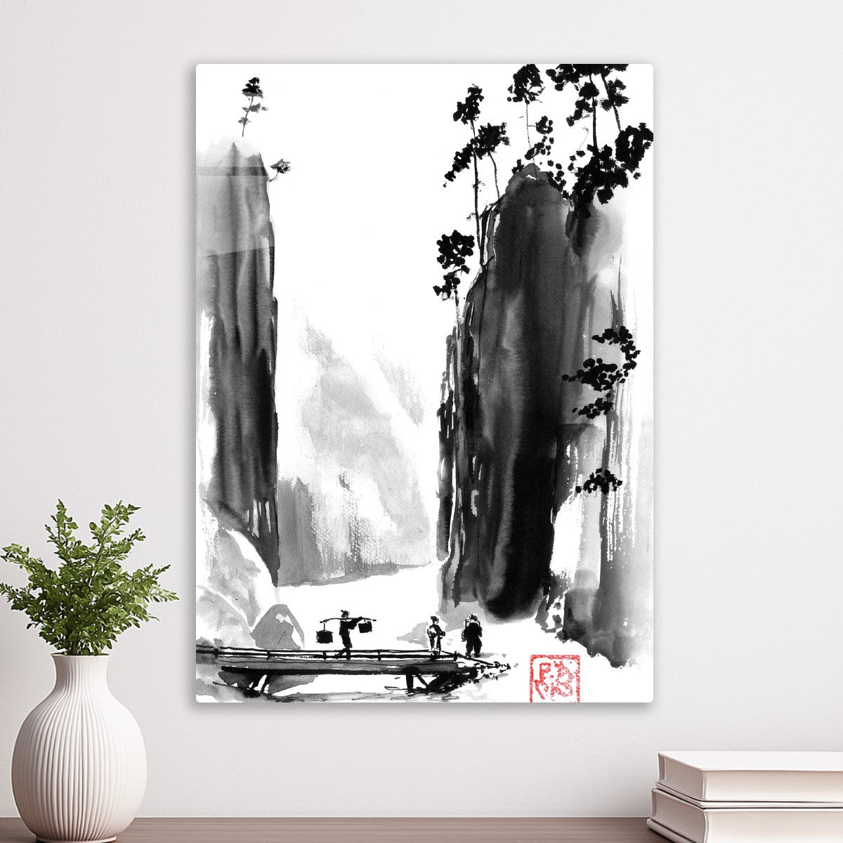 Passage in the mountain