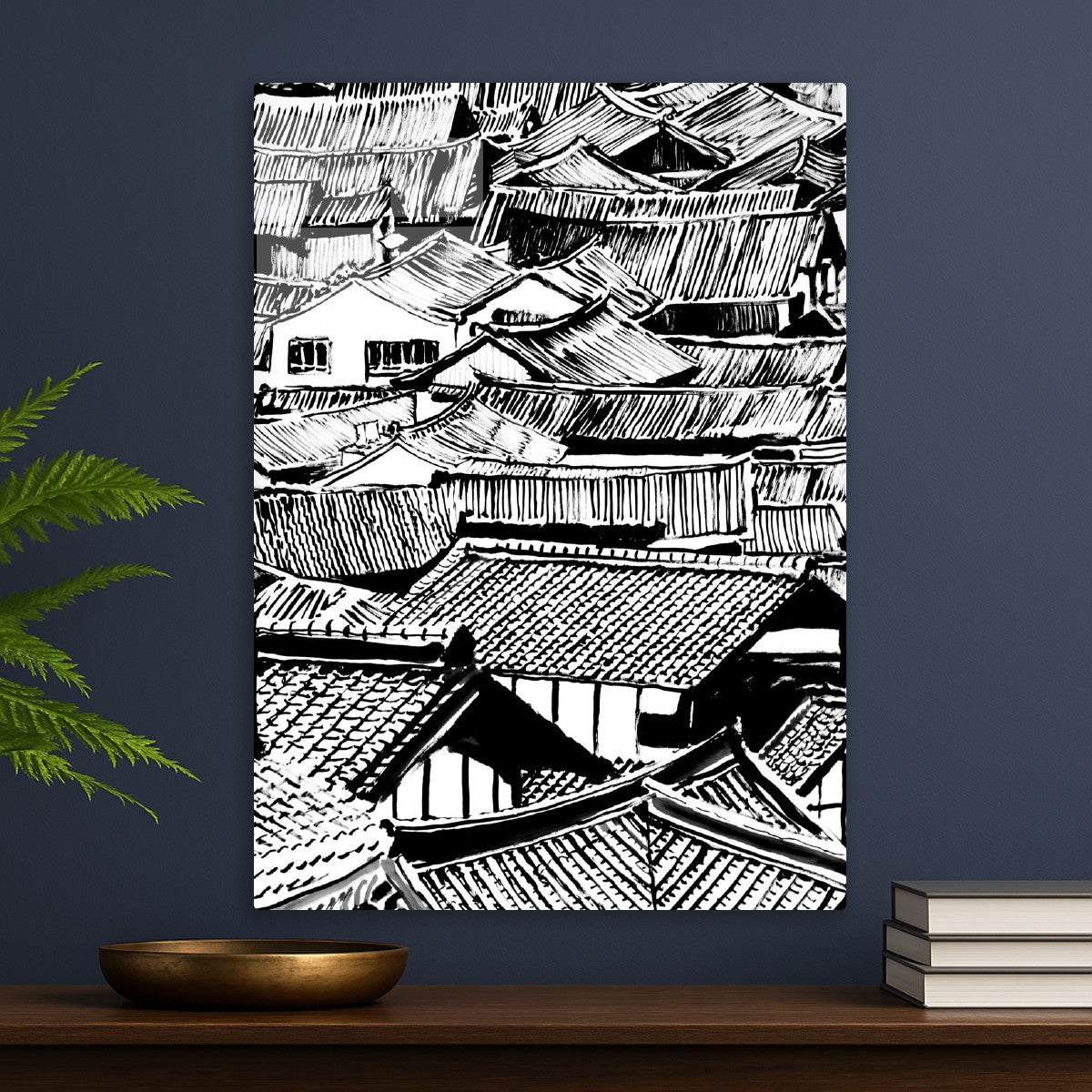 Japanese roof tops