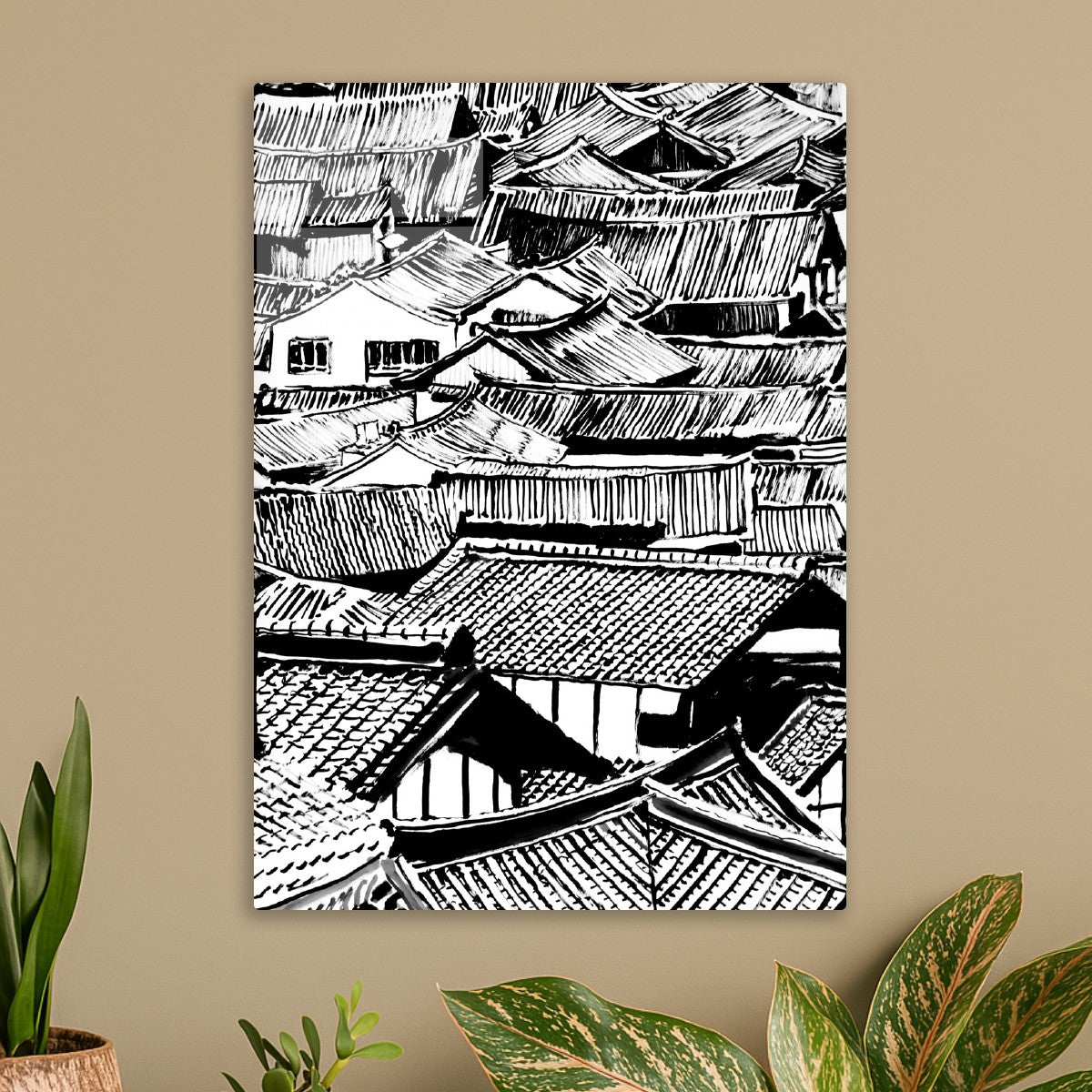 Japanese roof tops