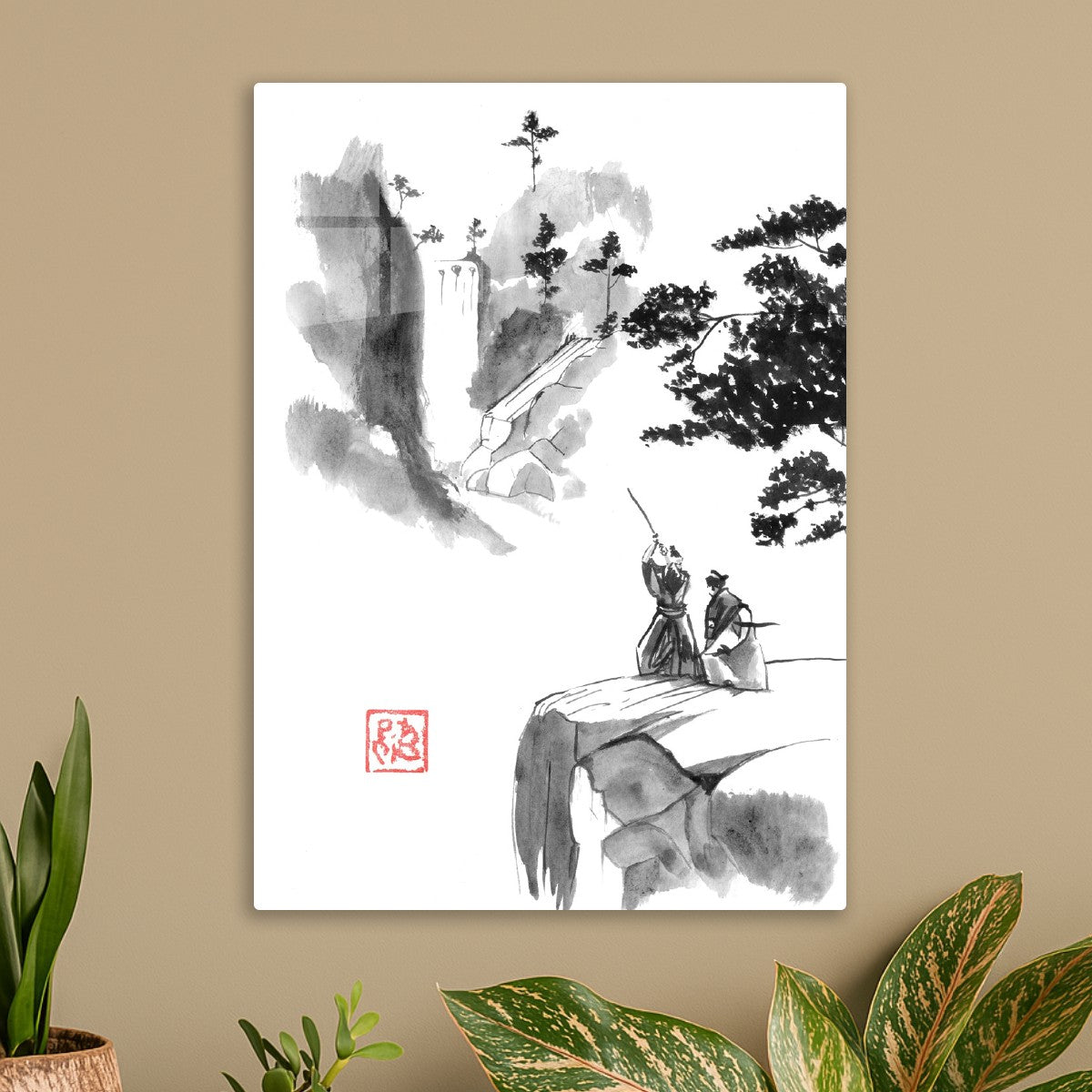 Fight on the mountain