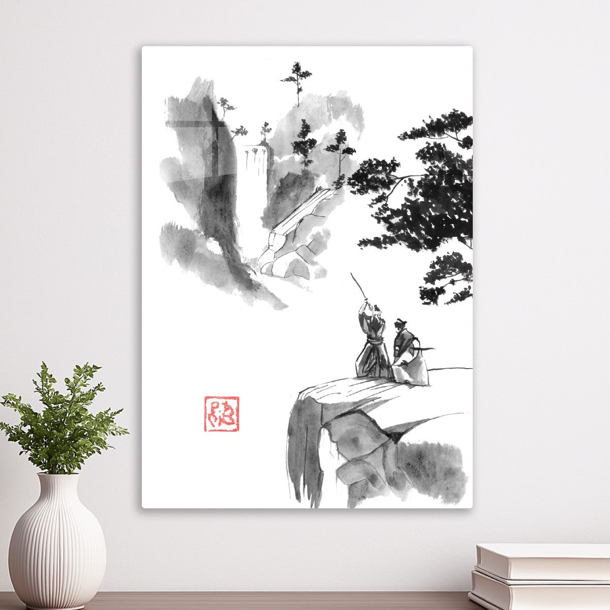 Fight on the mountain