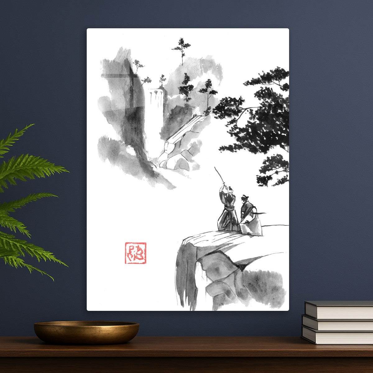 Fight on the mountain