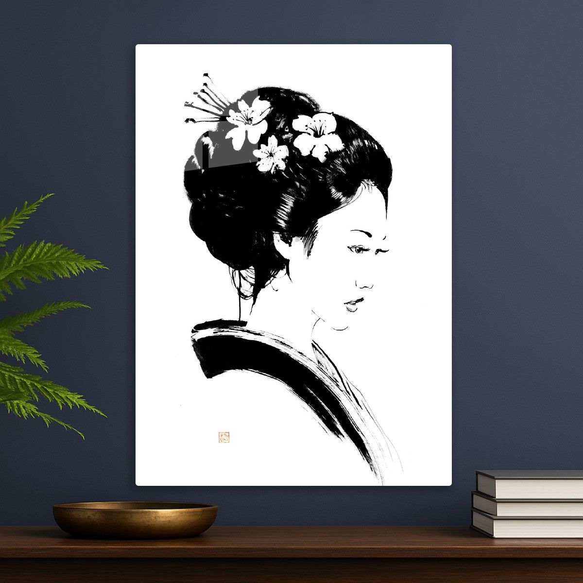 Geisha in daydream