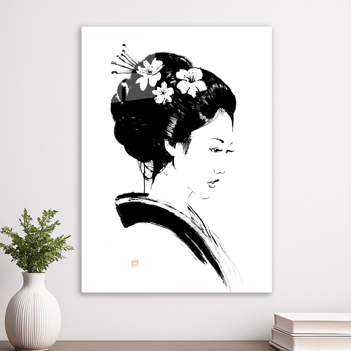 Geisha in daydream