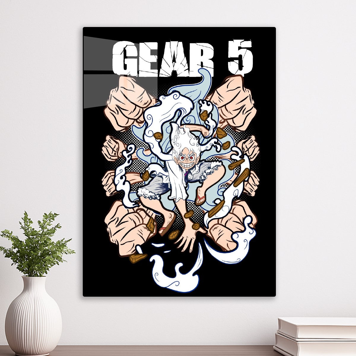 Luffy gear 5, One Piece