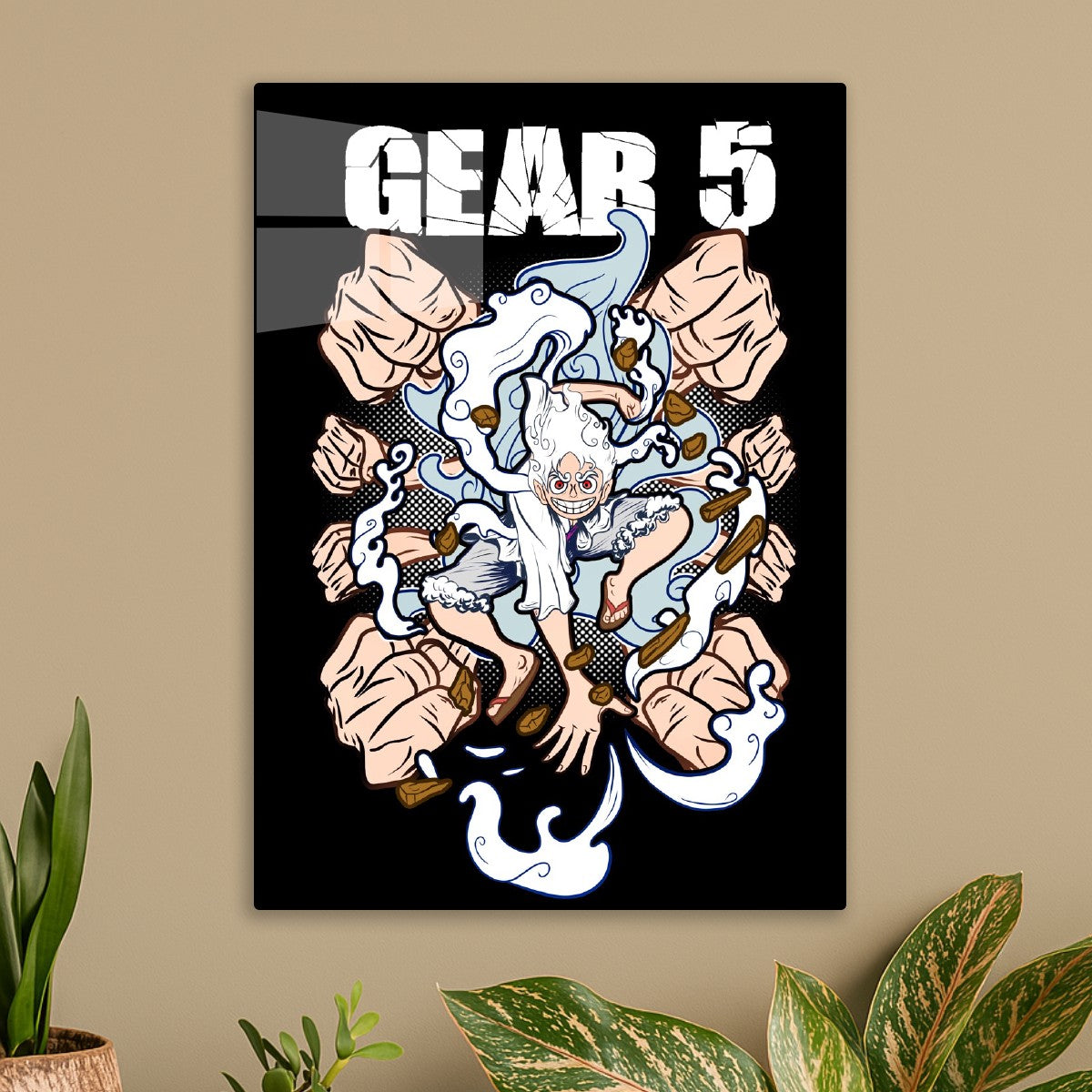 Luffy gear 5, One Piece