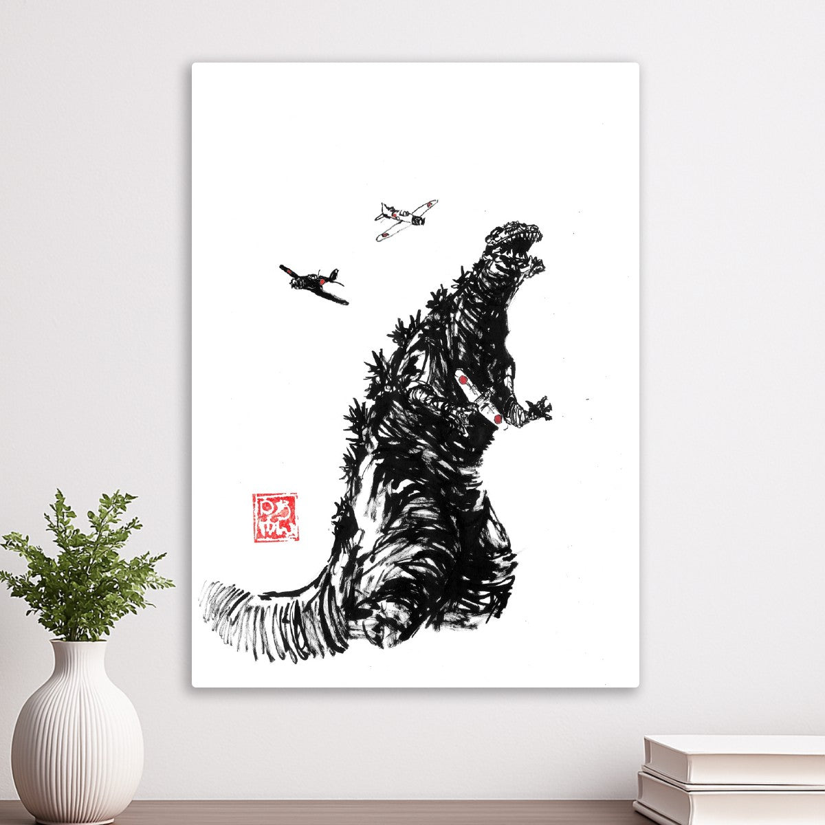 Zero attack the monster