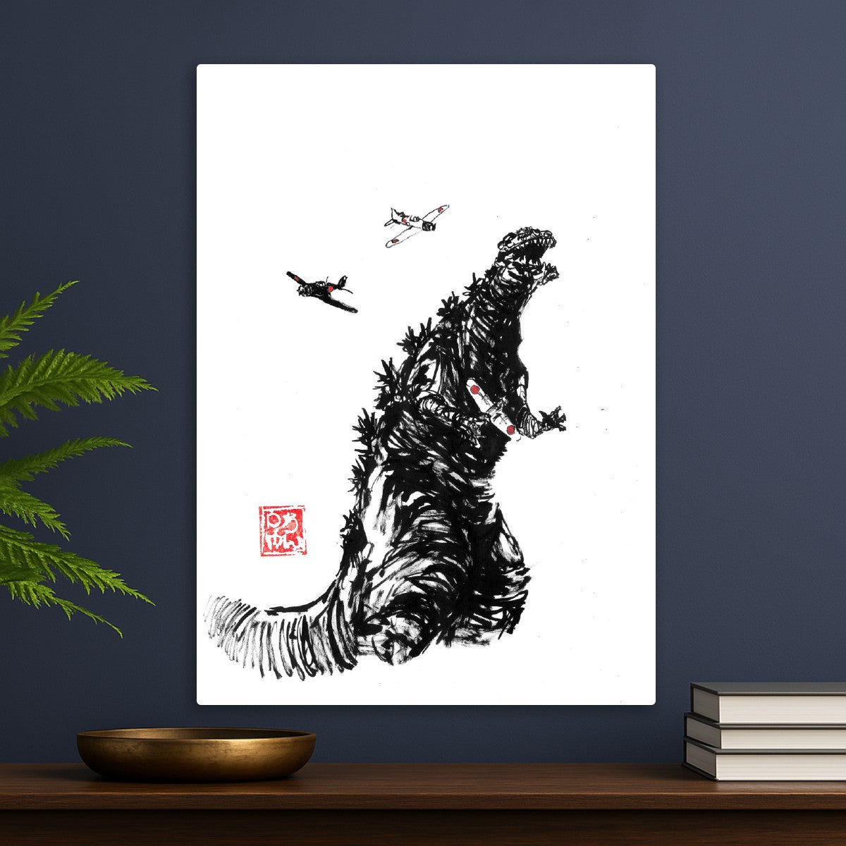 Zero attack the monster