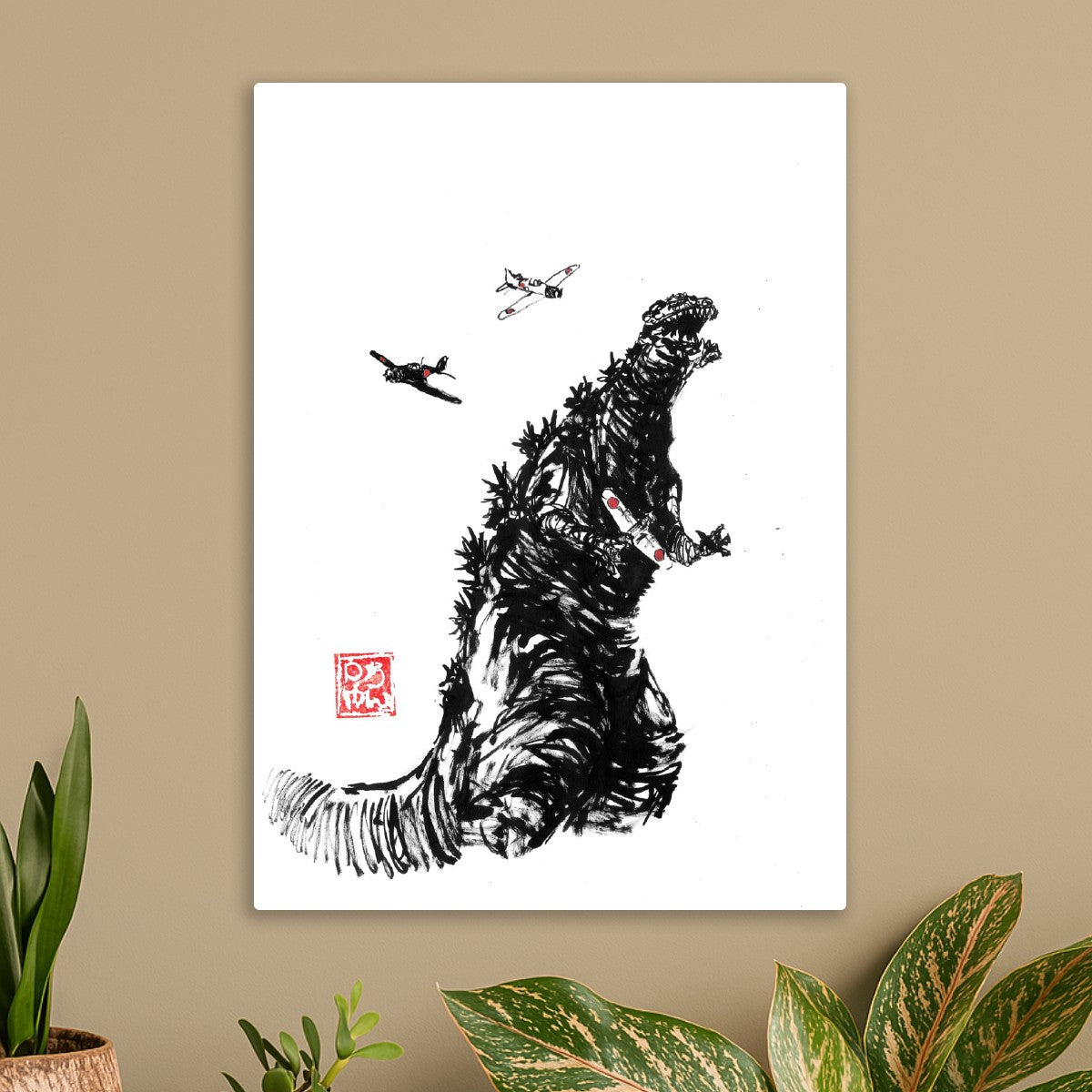 Zero attack the monster