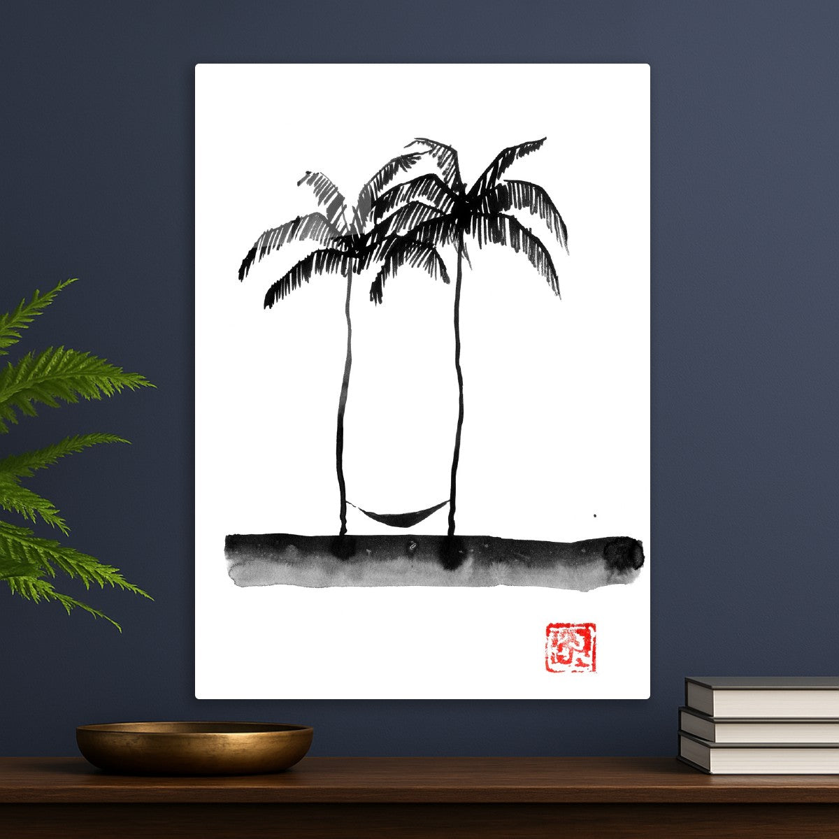 Hammock and Palm trees