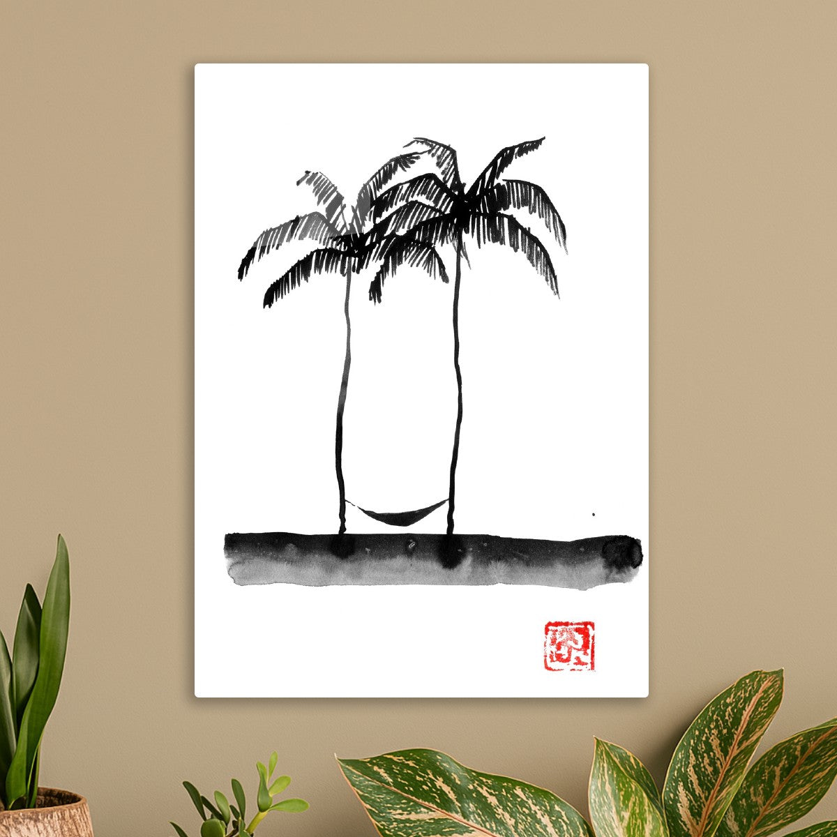 Hammock and Palm trees