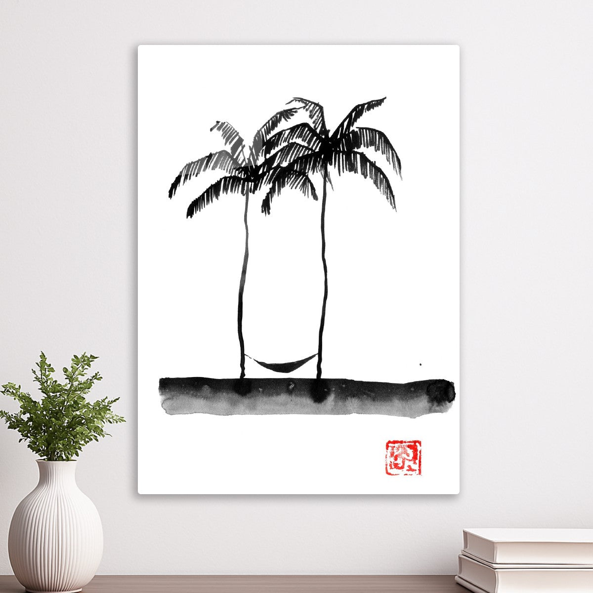 Hammock and Palm trees