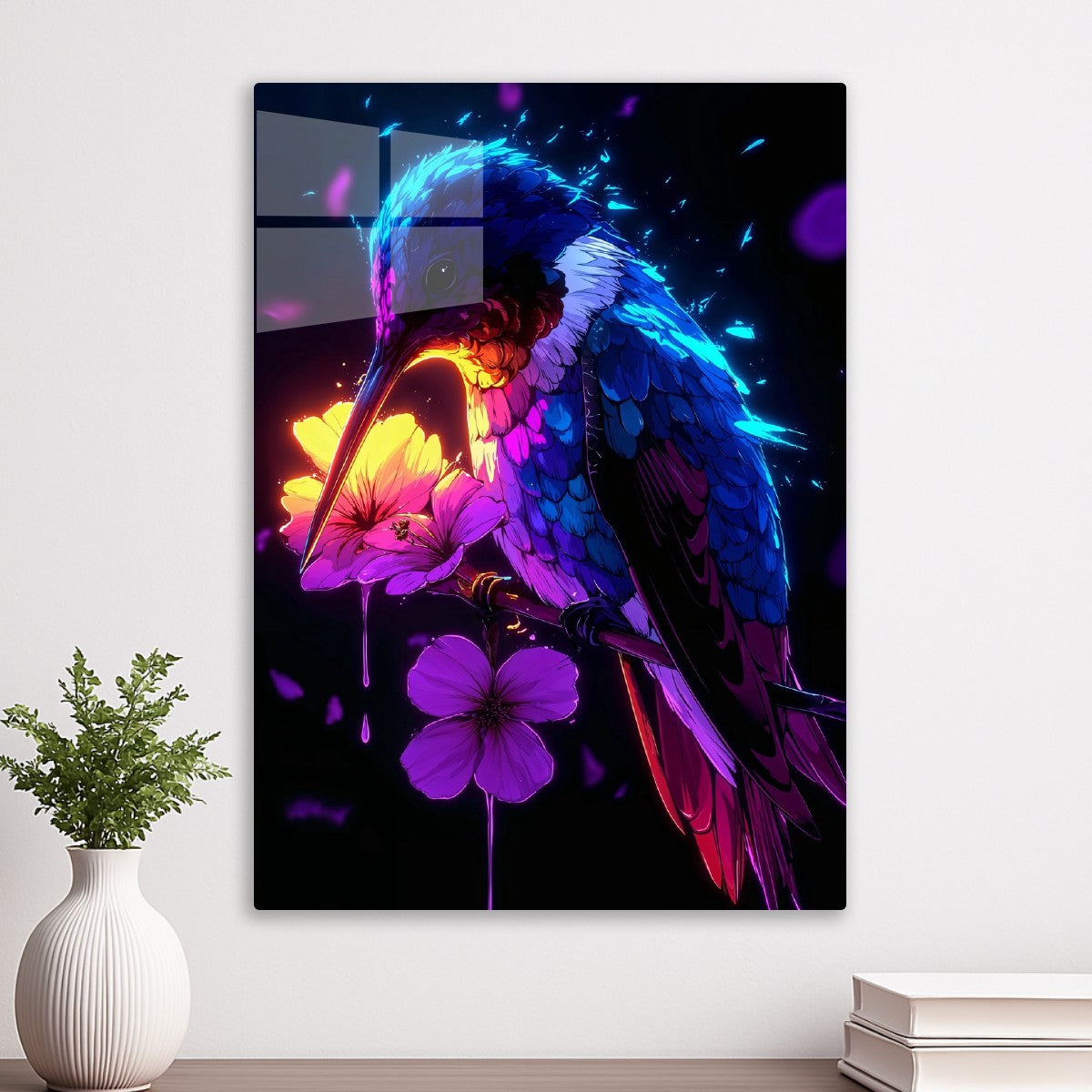 Fluorescent Hummingbird