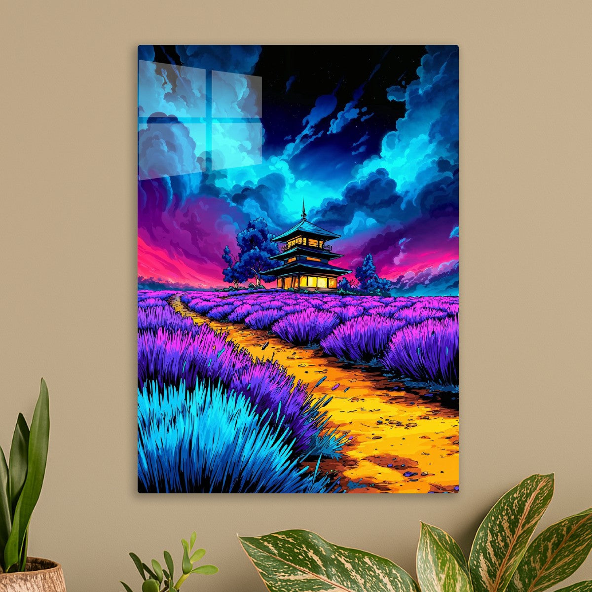 Lavender Temple Dreams