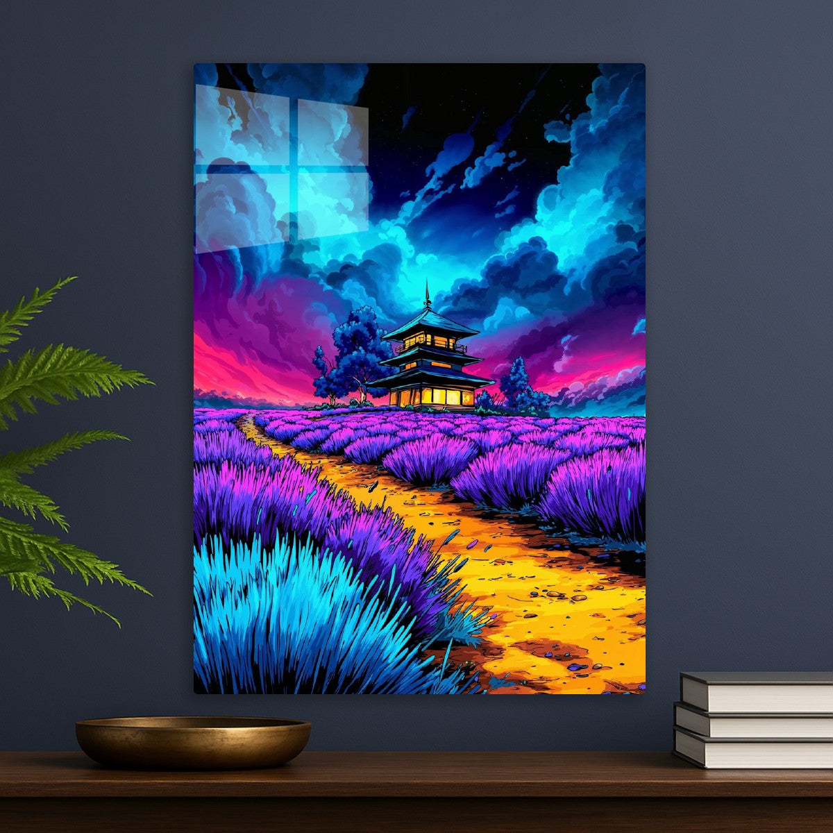 Lavender Temple Dreams