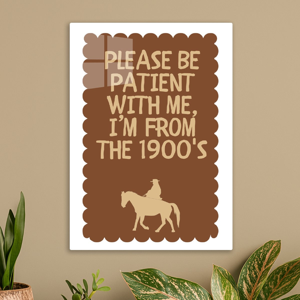 Please be patient with me