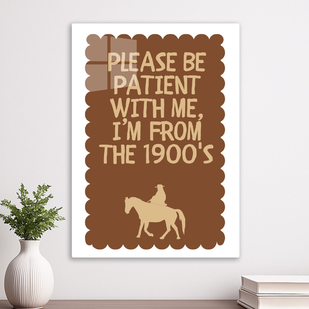 Please be patient with me