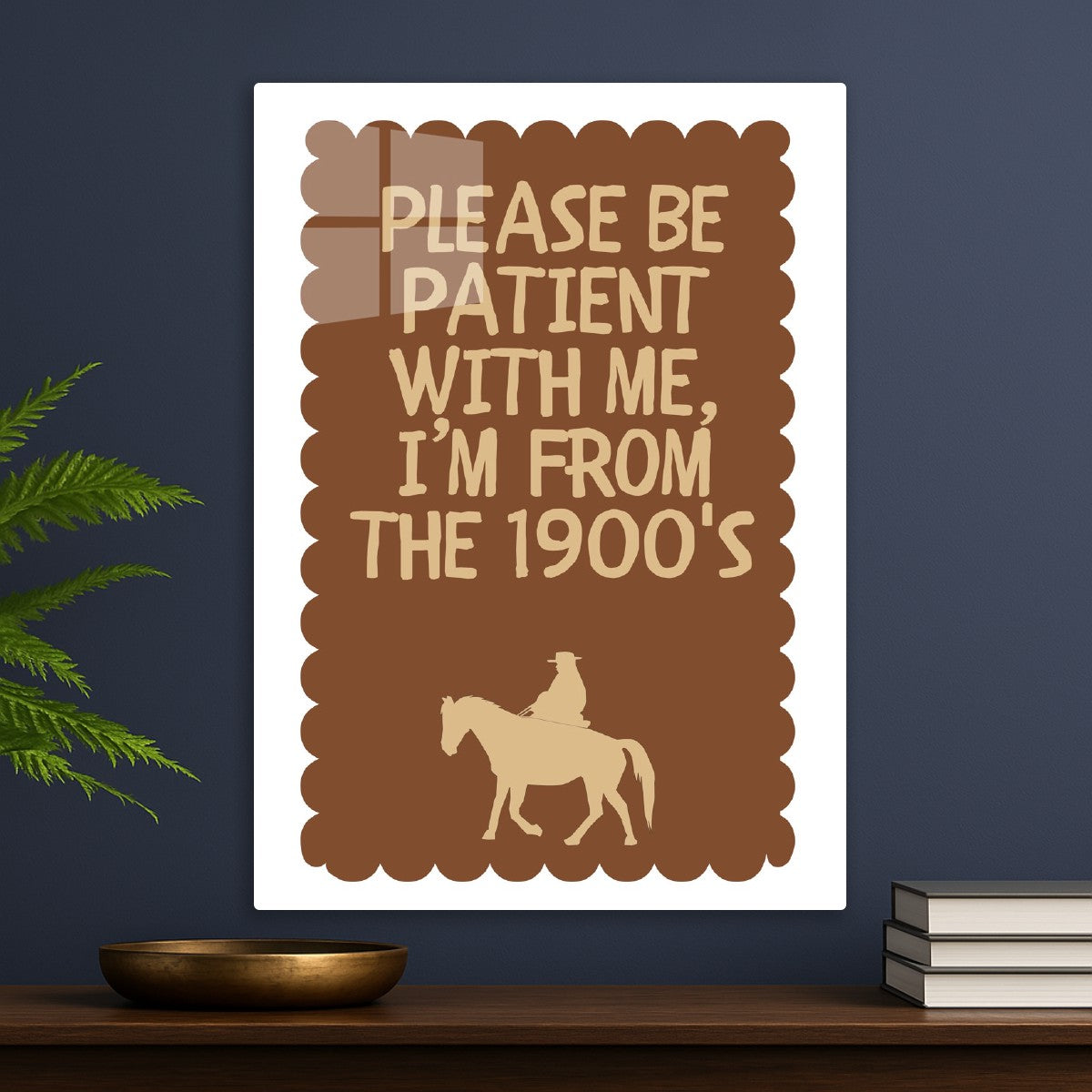 Please be patient with me