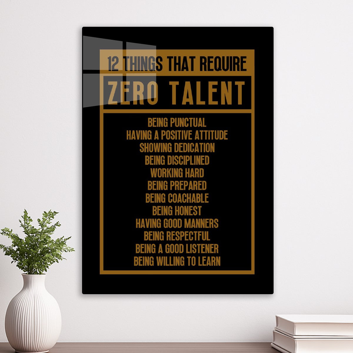 12 things that require zero talent
