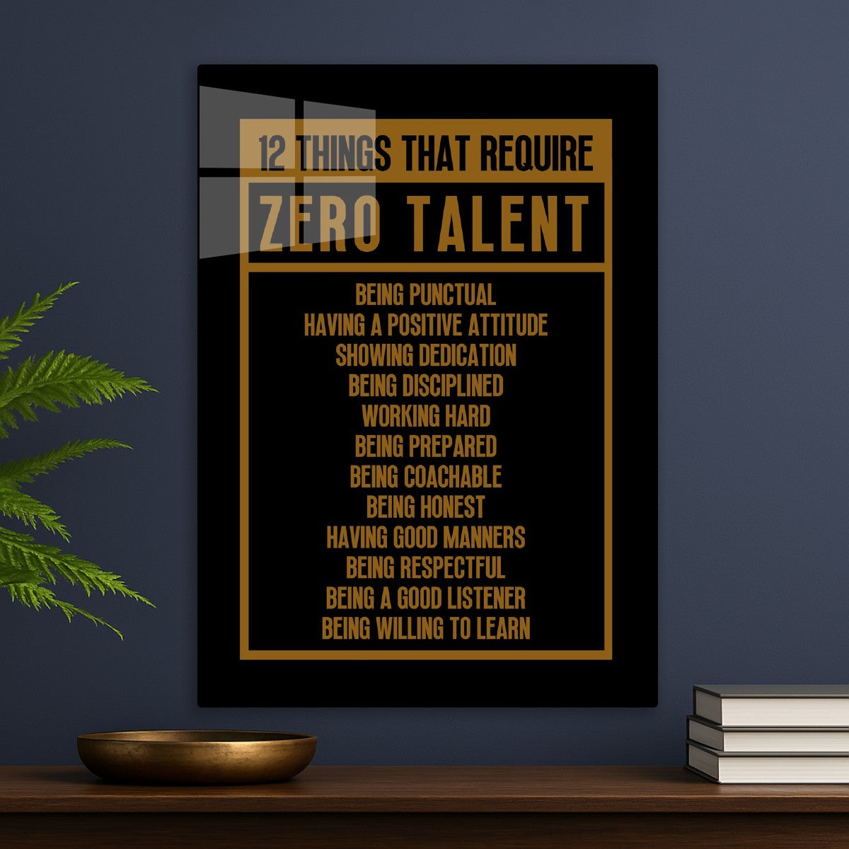 12 things that require zero talent