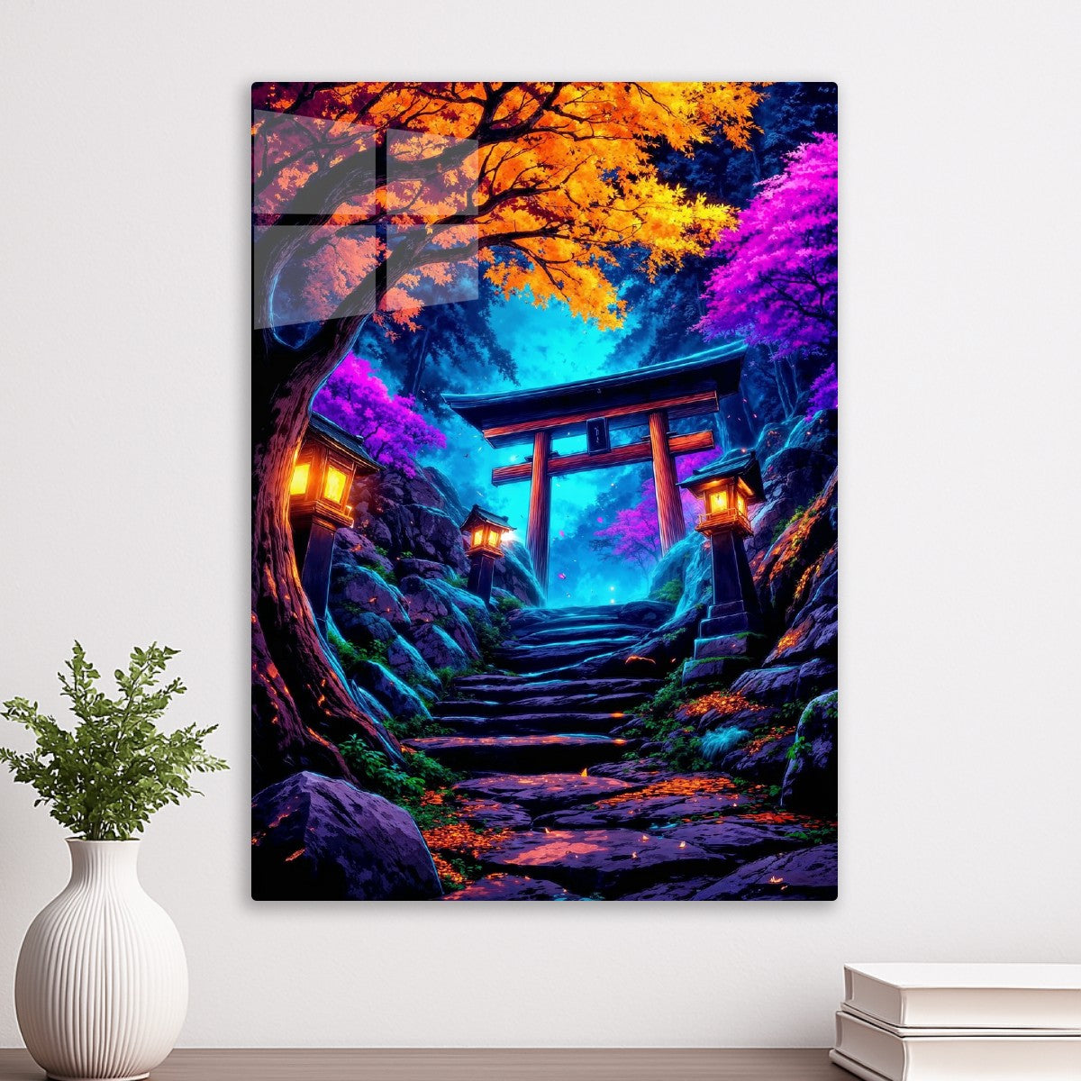 Torii Gate of the Neon Forest