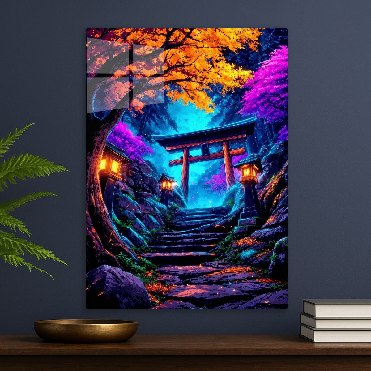 Torii Gate of the Neon Forest