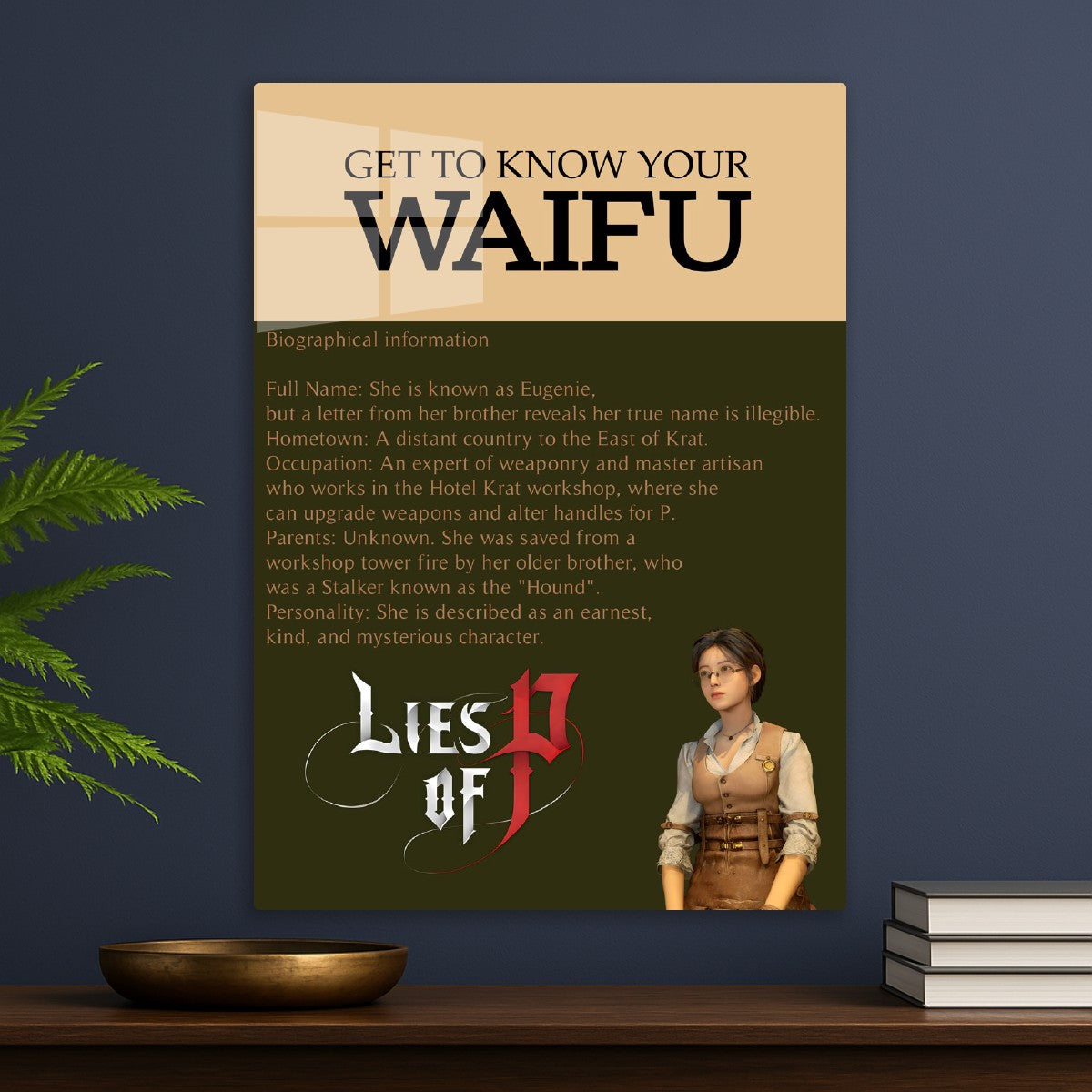 Lies of P Waifu: Eugenie