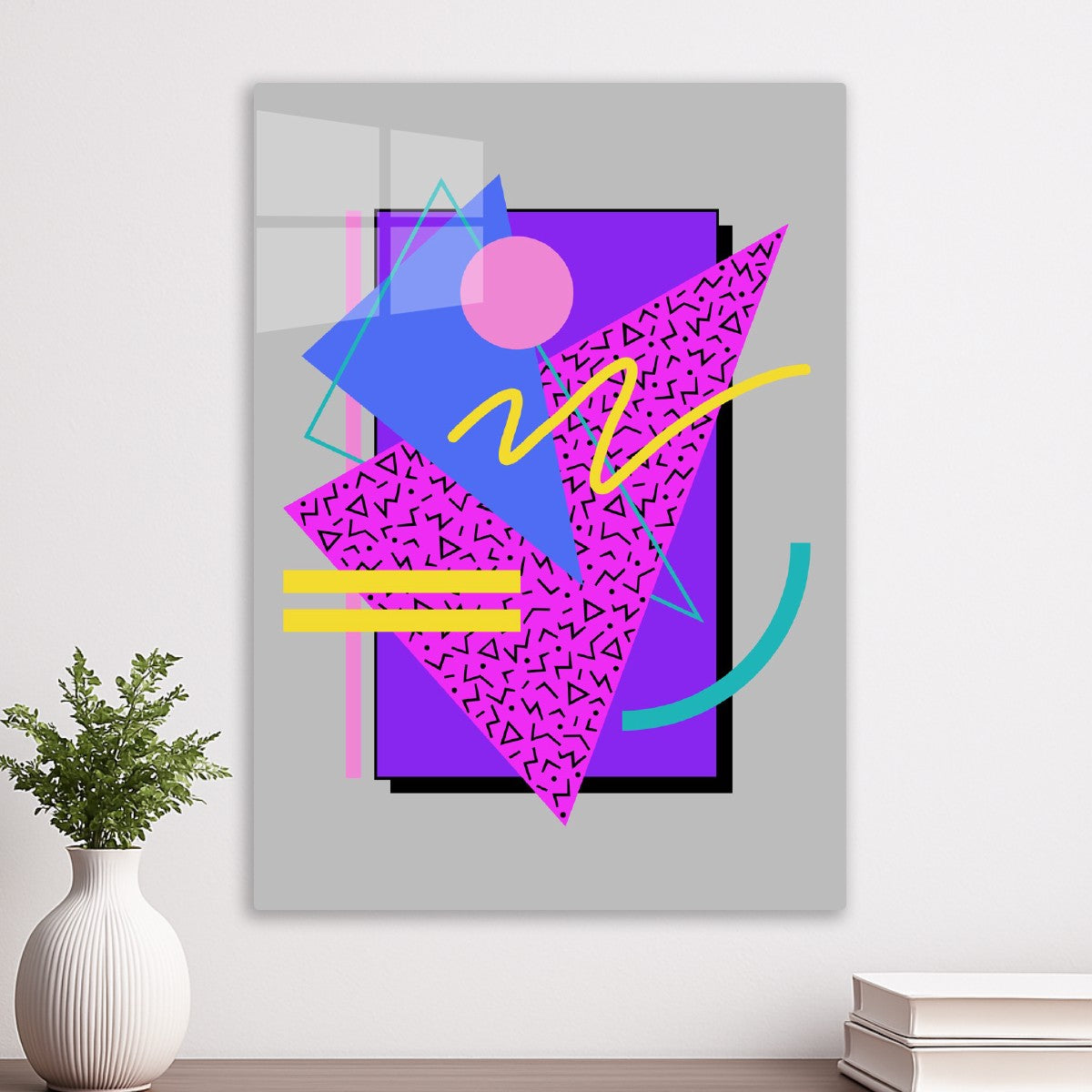 90s Retro Game Colors Pattern