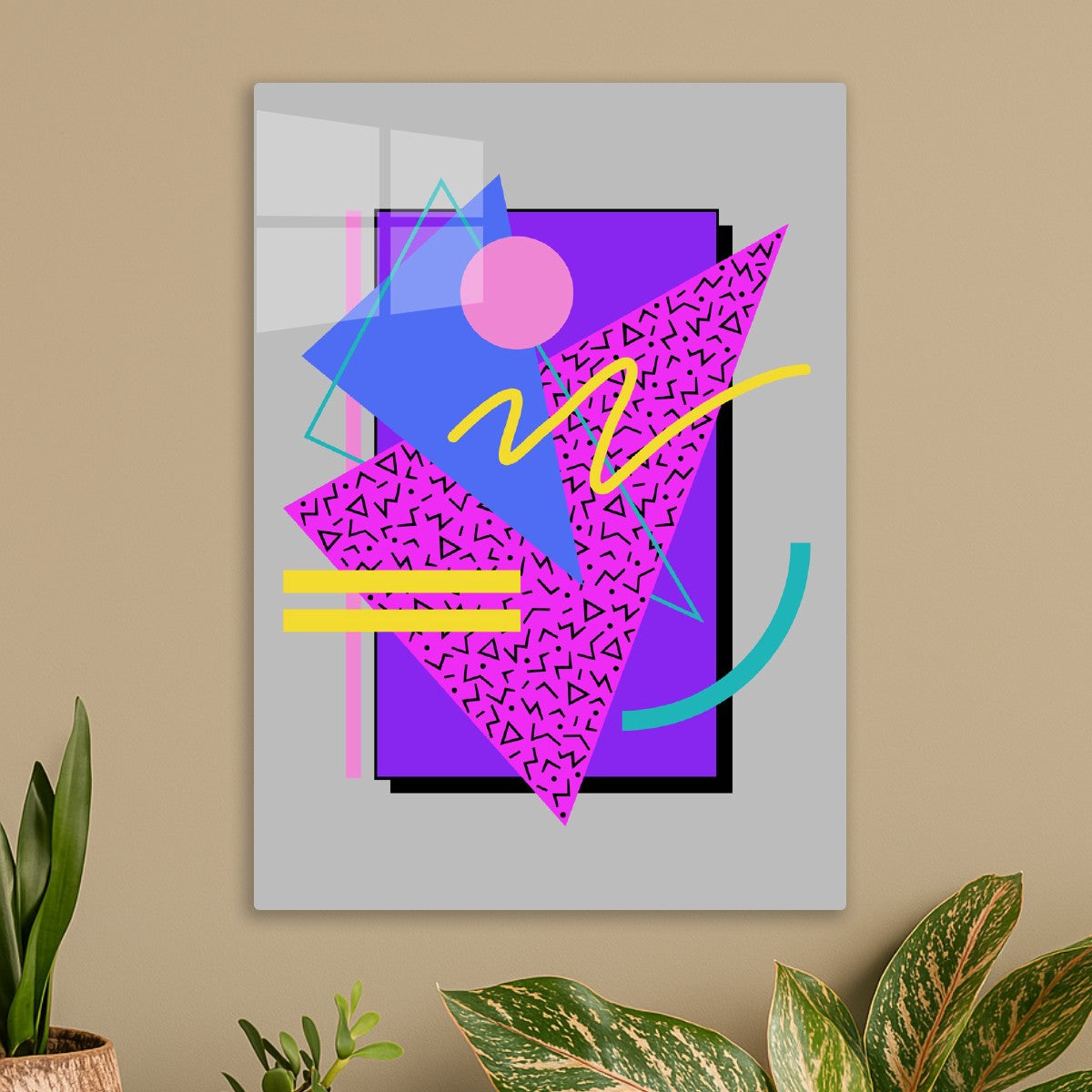 90s Retro Game Colors Pattern