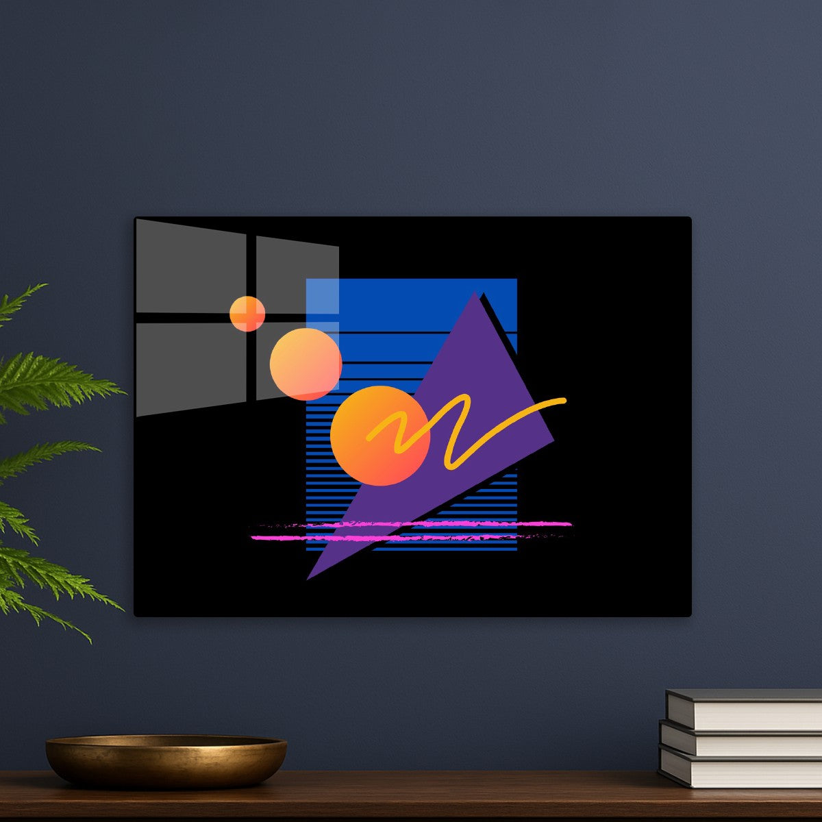 80s Retrowave Memphis Pattern