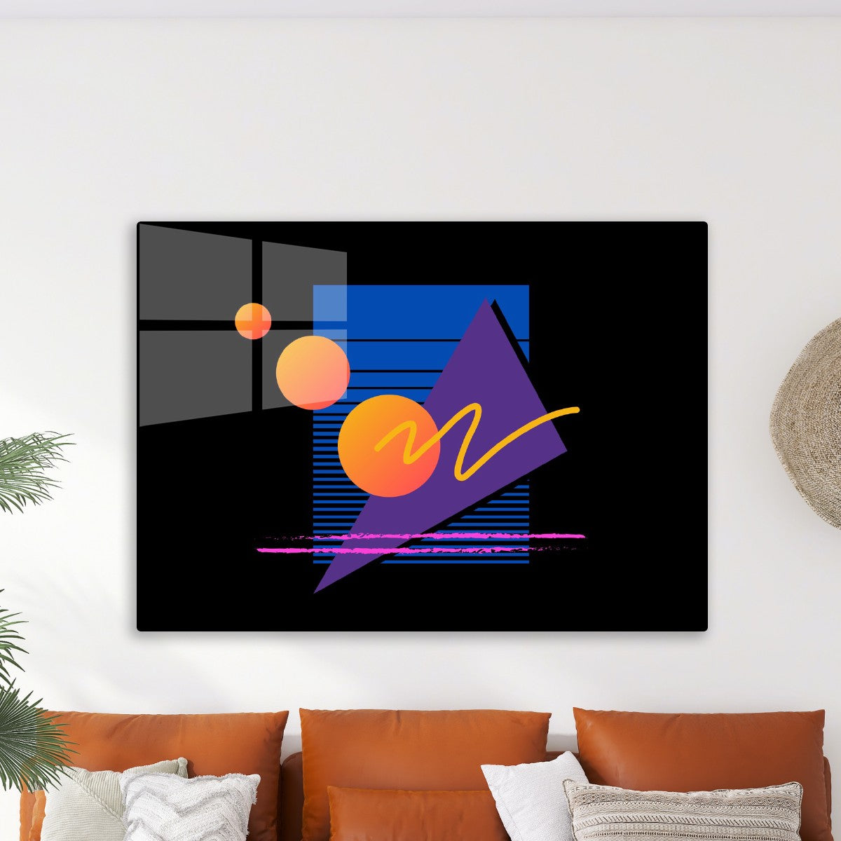 80s Retrowave Memphis Pattern