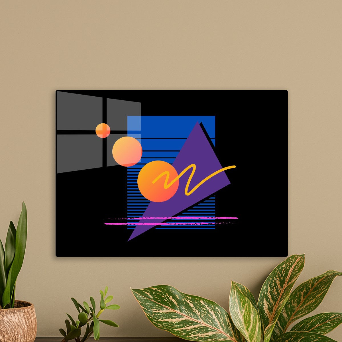 80s Retrowave Memphis Pattern