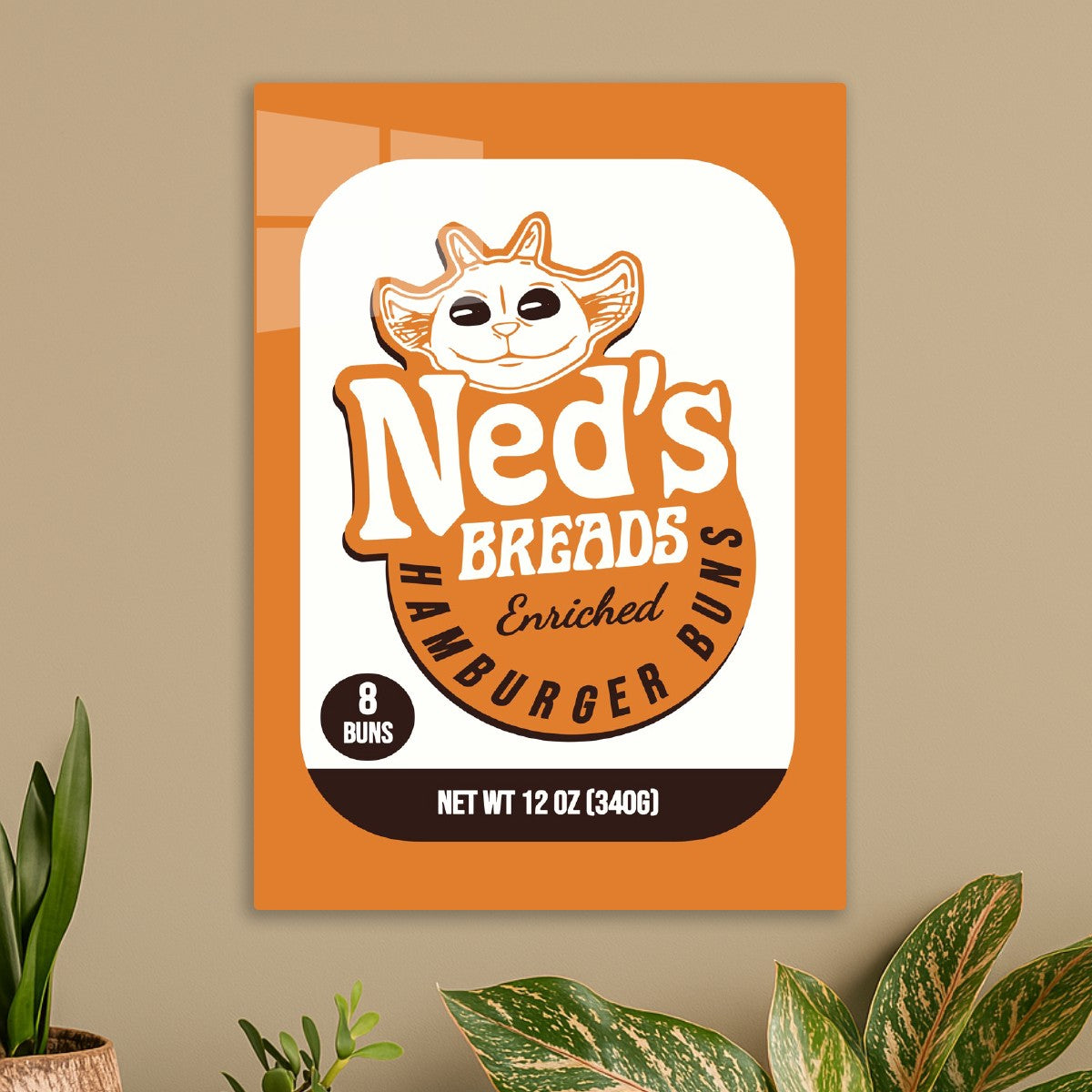 Ned’s Breads Hamburger 8 Buns