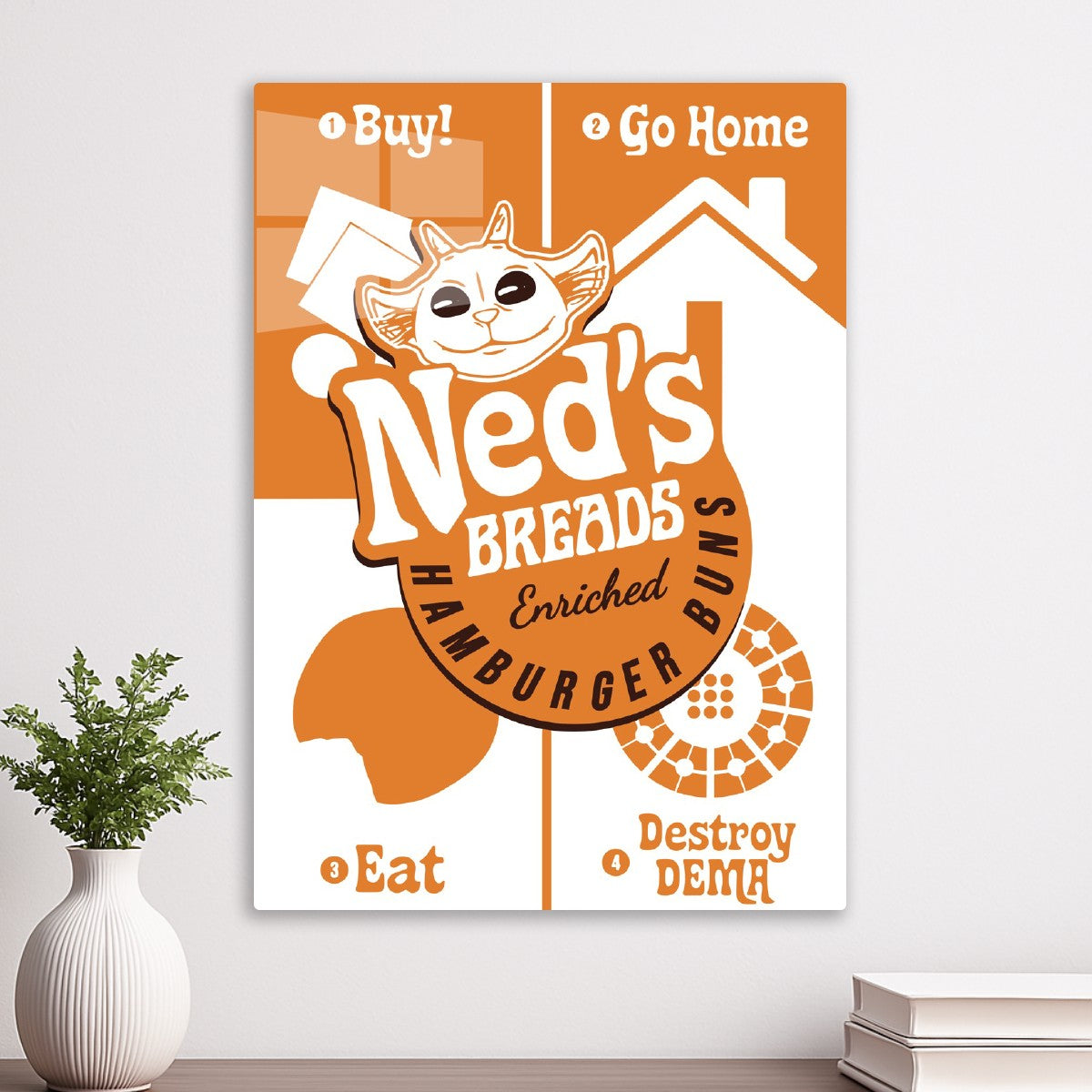 Ned’s Breads Steps to Destroy