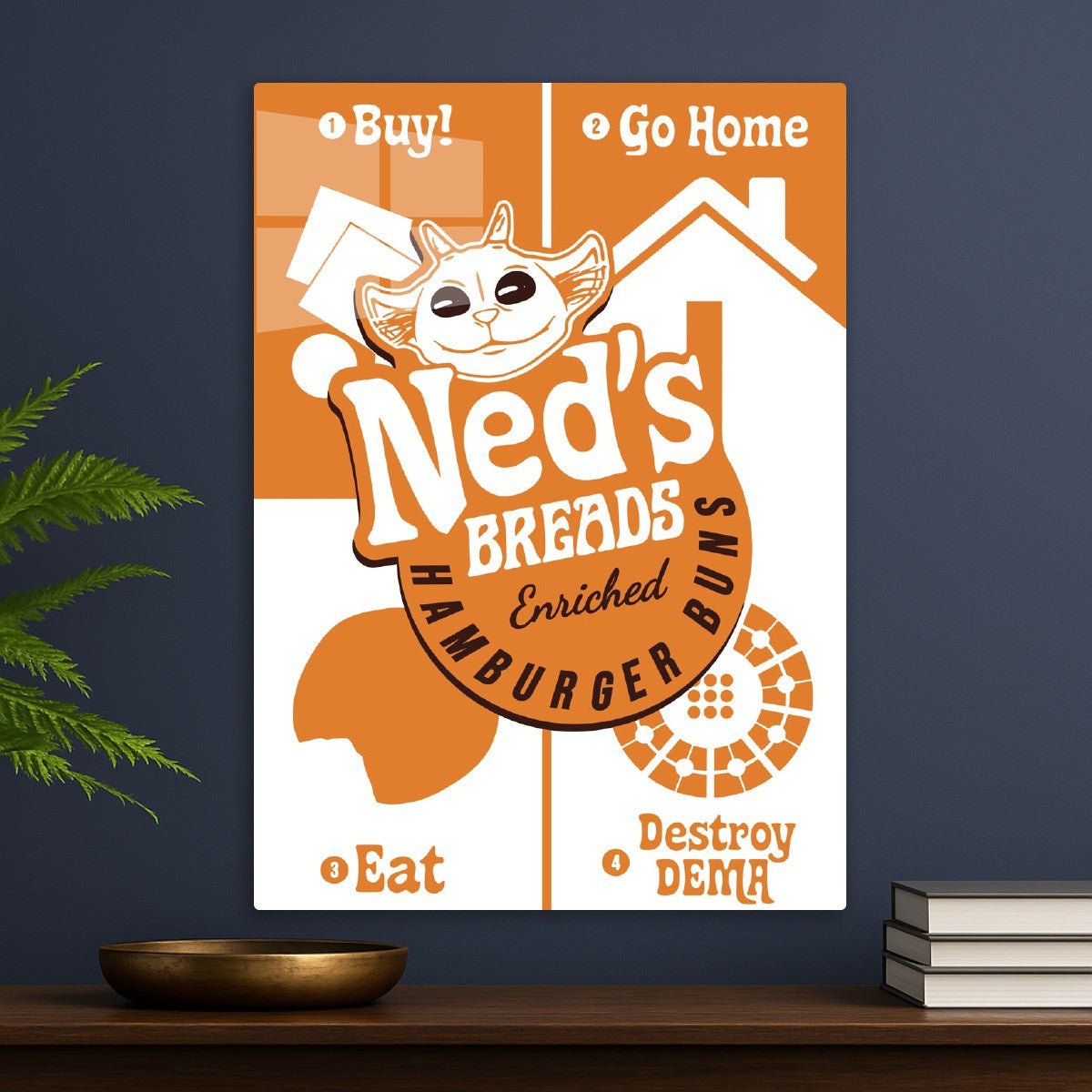 Ned’s Breads Steps to Destroy