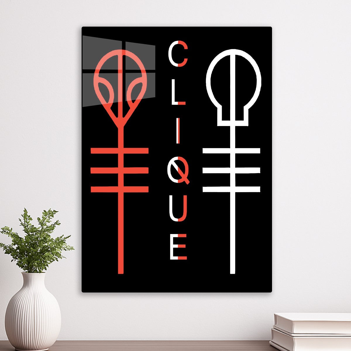 Clique Symbols Minimalist Art, Twenty One Pilots