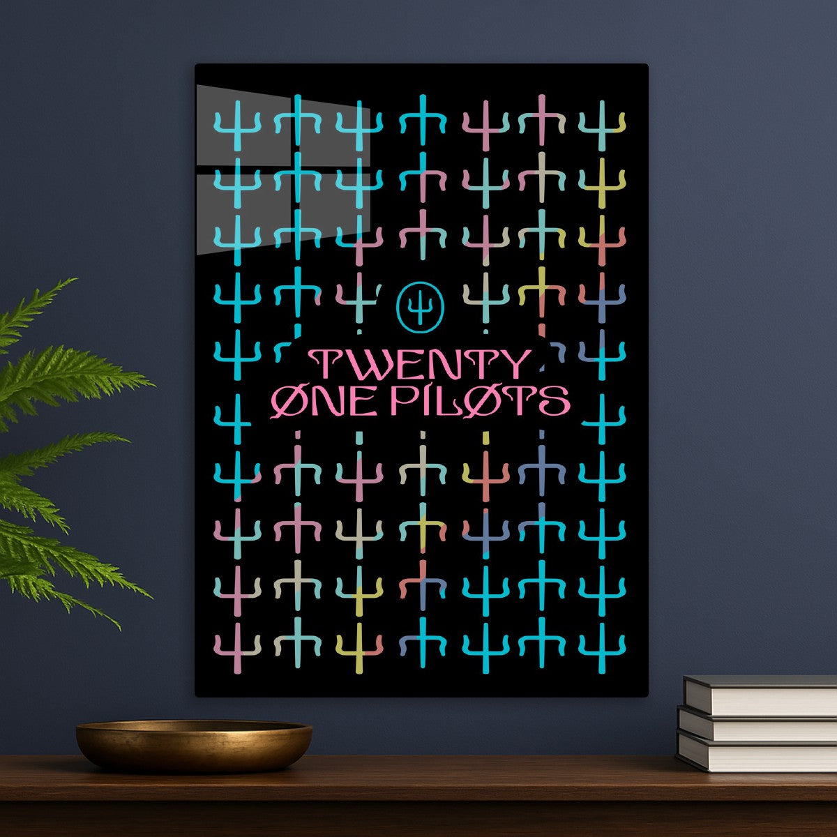 Neon Grid Twenty One Pilots