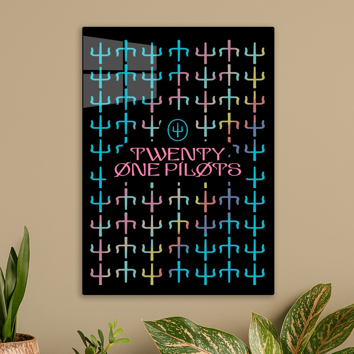 Neon Grid Twenty One Pilots