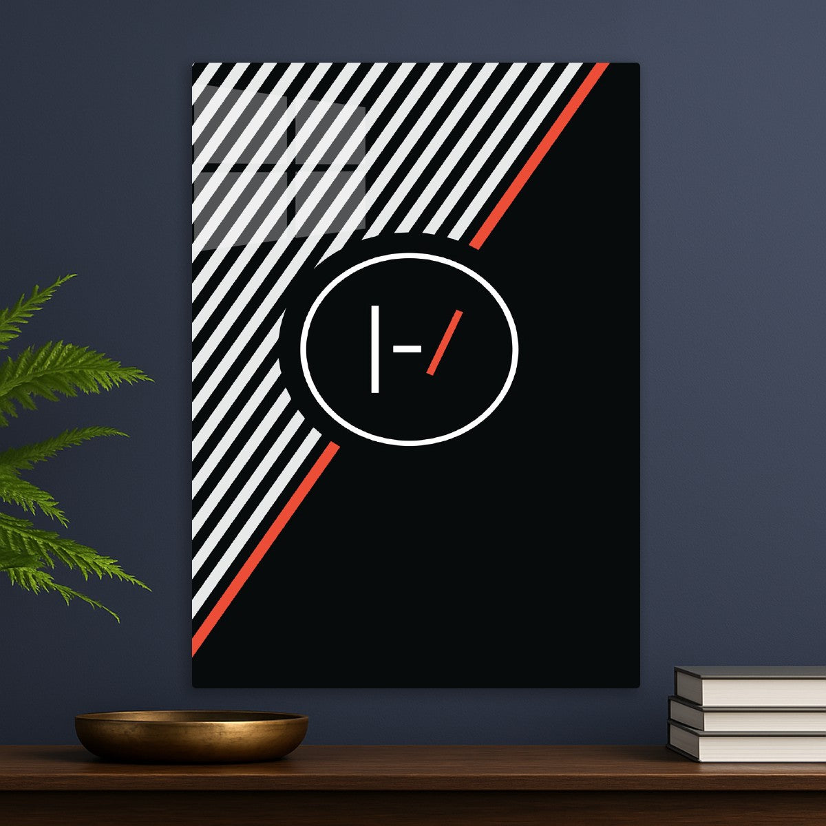 Striped Art Twenty One Pilots