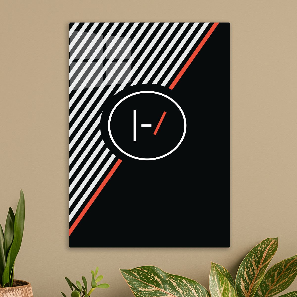 Striped Art Twenty One Pilots