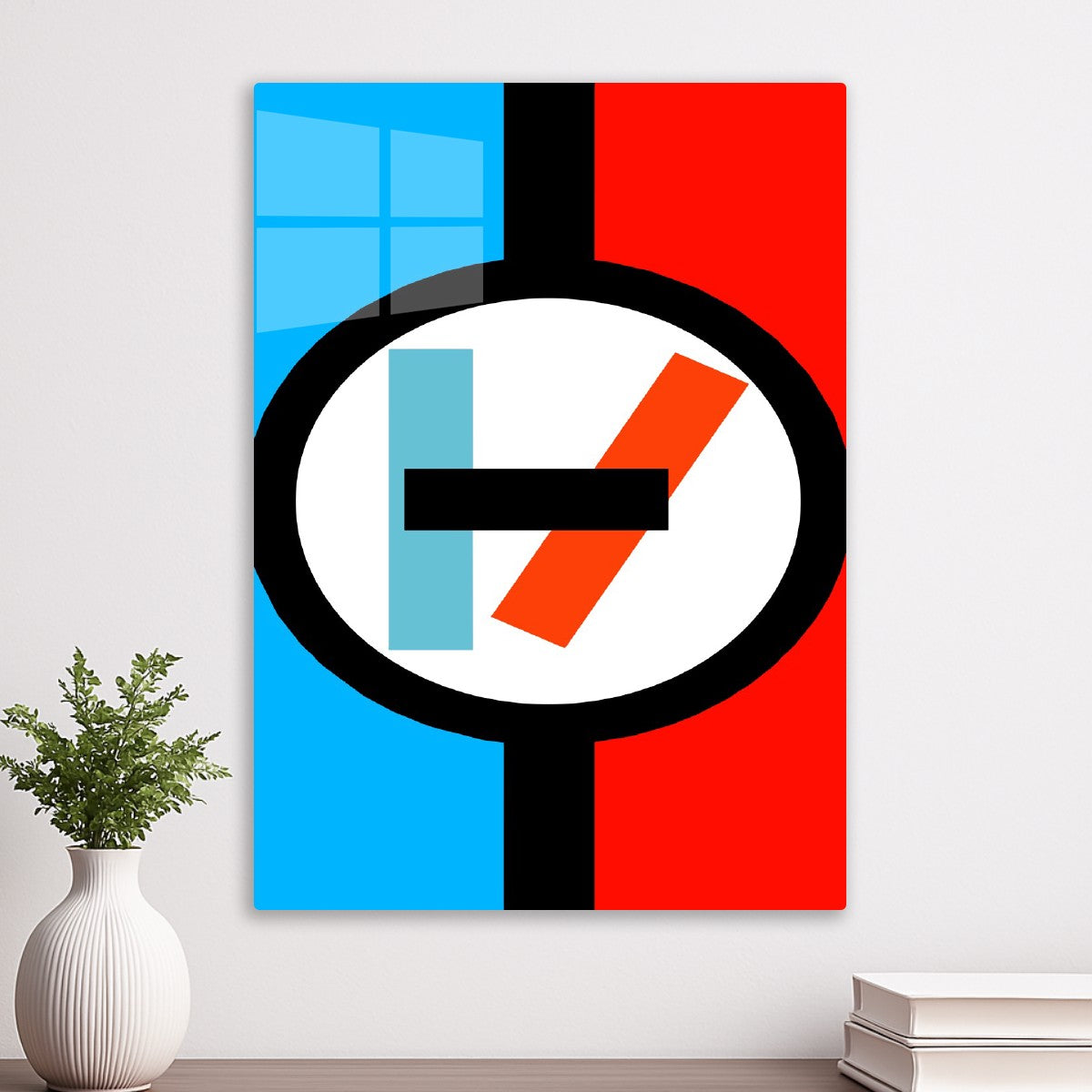 Split Color Band Twenty One Pilots