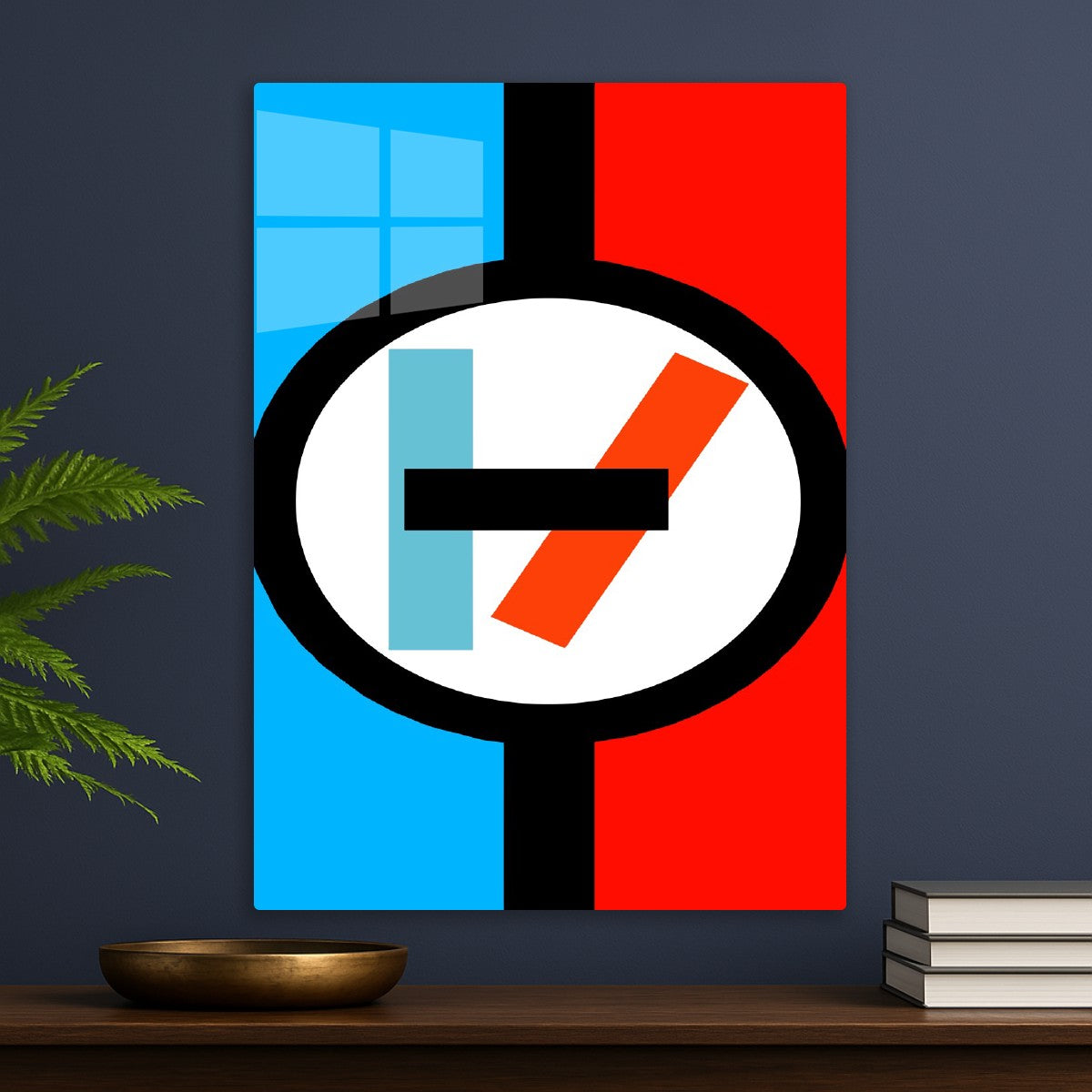 Split Color Band Twenty One Pilots