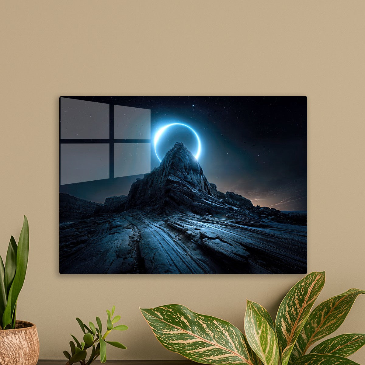 Enigmatic Lunar Eclipse